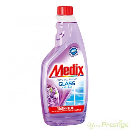 Препарат за стъкла, пълнител, Medix Glass Original, 500 ml, видове