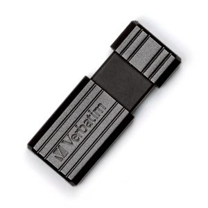 USB флаш памет, 16 GB. Verbatim Pin Stripe