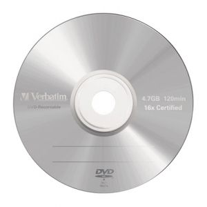 Verbatim DVD-R, 4.7 GB, 16x, AZO покритие