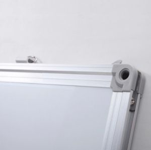 Бяла дъска, магнитна, с алуминиева рамка, 120x240 cm