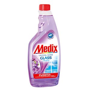 Препарат за стъкла, пълнител, Medix Glass Original, 500 ml, видове