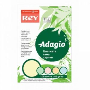 Цветна копирна хартия Rey Adagio Mix Pastel