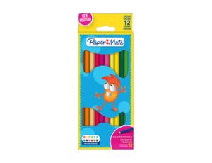 Цветни моливи Papermate Kids Colouring, 12 цвята