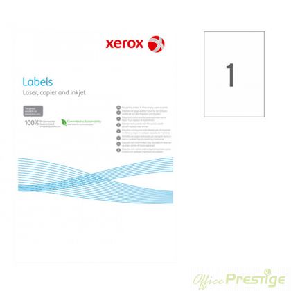 Етикети Xerox, А4, 100 л., Бели