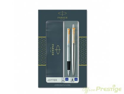 Комплект Parker Roya Jotter St.Steel, химикалка и писалка, варианти