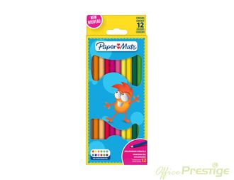 Цветни моливи Papermate Kids Colouring, 12 цвята