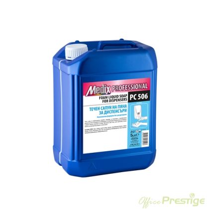 Medix Professional Течен сапун, на пяна, за диспенсъри, PC 506, 5 L