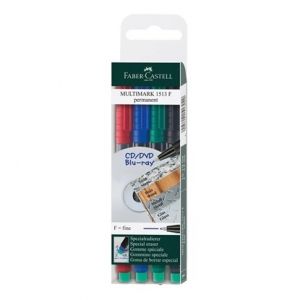 Тънкописец Faber-Castell 1513, OHP F, 4 цвята