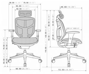 Работен стол Intrata O 12 black