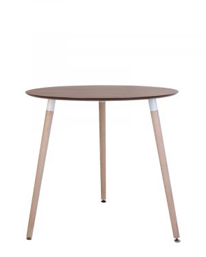 Трапезна маса Modern Wood, 3 крака, кръгла