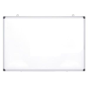 Бяла дъска с алуминиева рамка, 120x180 см