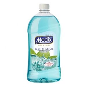 Течен сапун Medix Pure & Fresh Blue Mineral, 800 ml, син