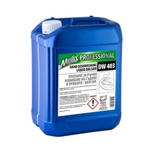 Препарат за ръчно измиване на съдове и прибори, Medix Professional, балсам, DW 403, 5 L