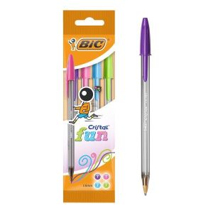 Химикалка BIC Cristal Large FUN